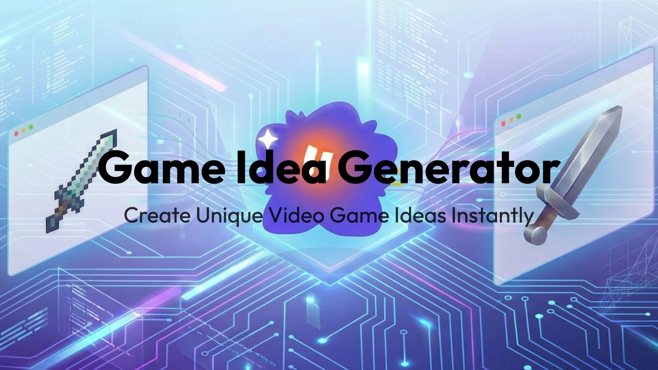 Game Idea Generator: Create Unique Video Game Ideas Instantly