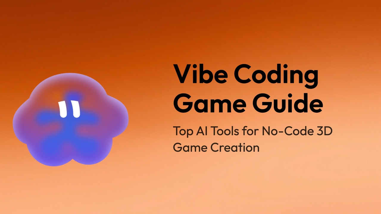 Vibe Coding Game Guide: Top AI Tools for No-Code 3D Game Creation